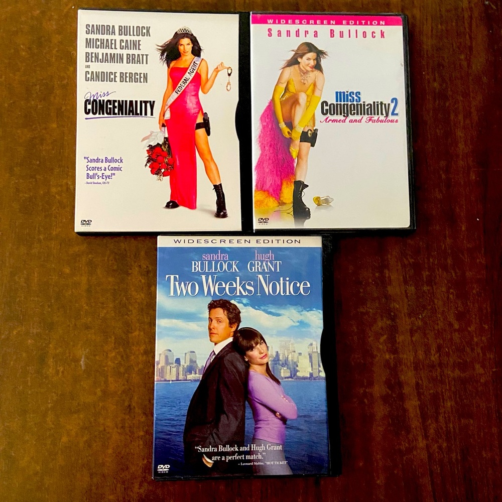 Sandra Bullock DVD Bundle